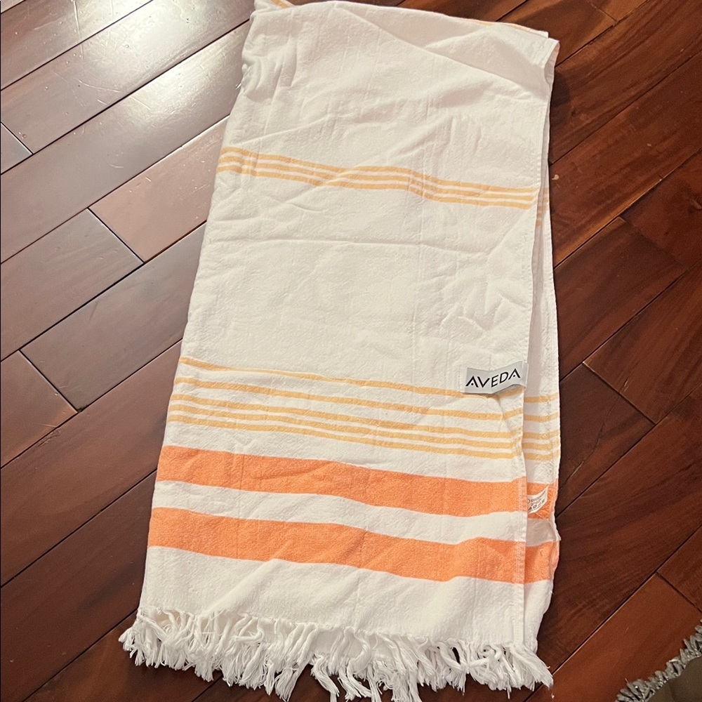 AVEDA Soft Cream beach Towel